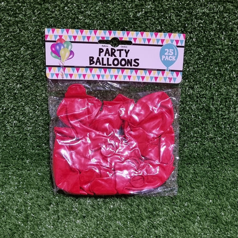 25pcs Party Balloons (available in 6 colours)